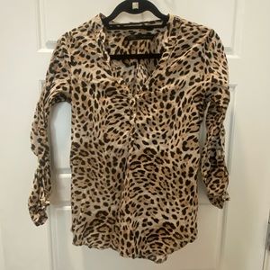 Leopard Blouse